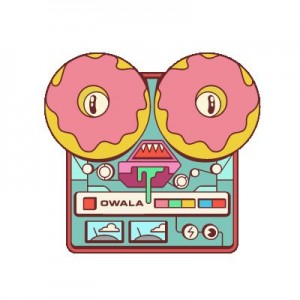 Donut Kill My Vibe Owala 11 Stickers | AUC6314T